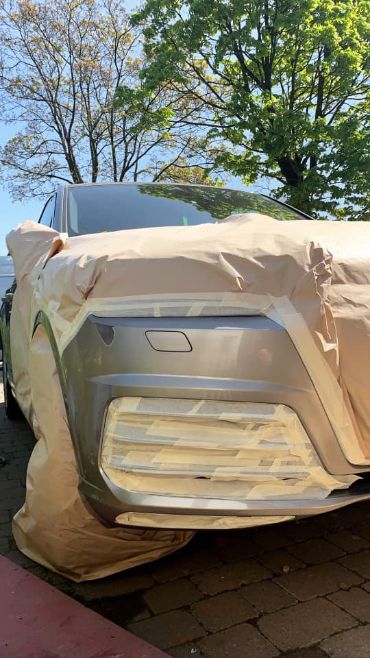 car stone chip repair bumper