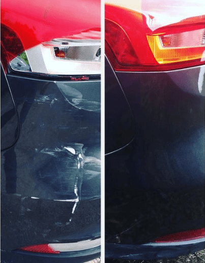 rear car bumper repair