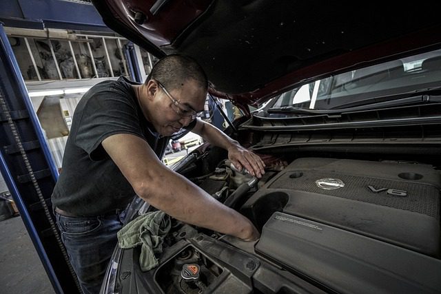 mechanic car service oil change