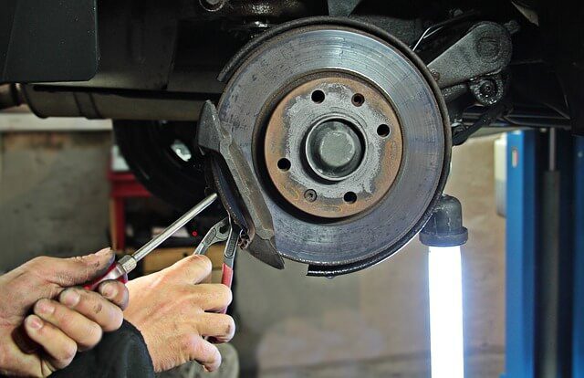 MOT test brake discs