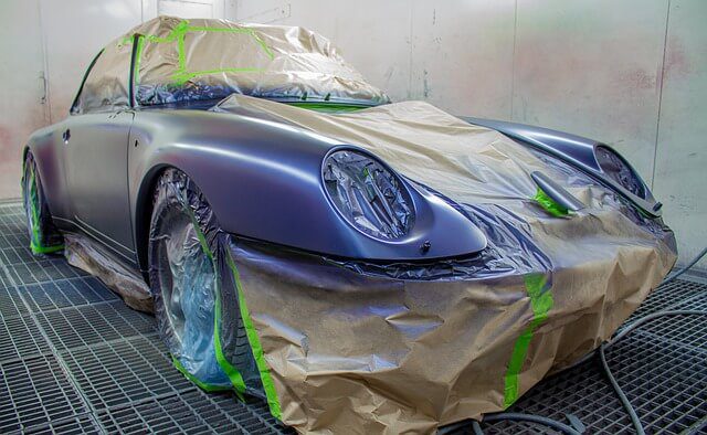 porsche respray full car