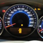 Car engine management symbols dashboard