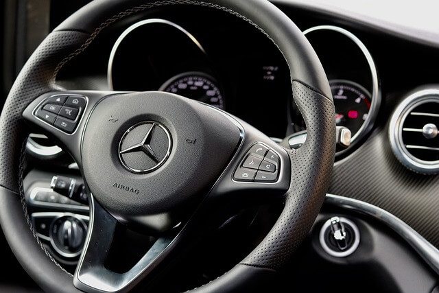 car steering wheel mercedes