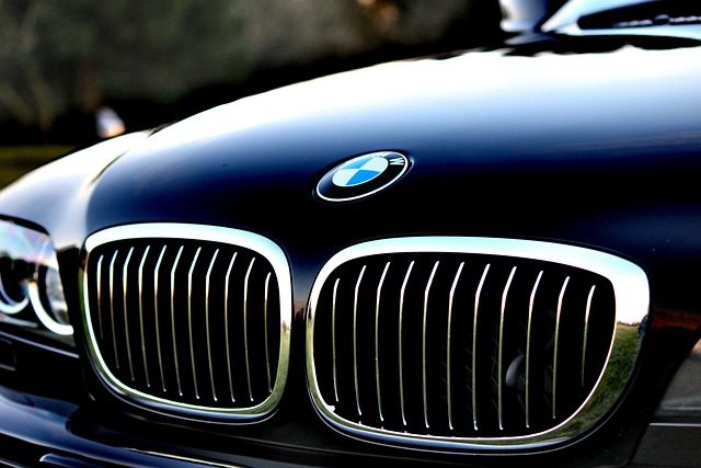 BMW car front